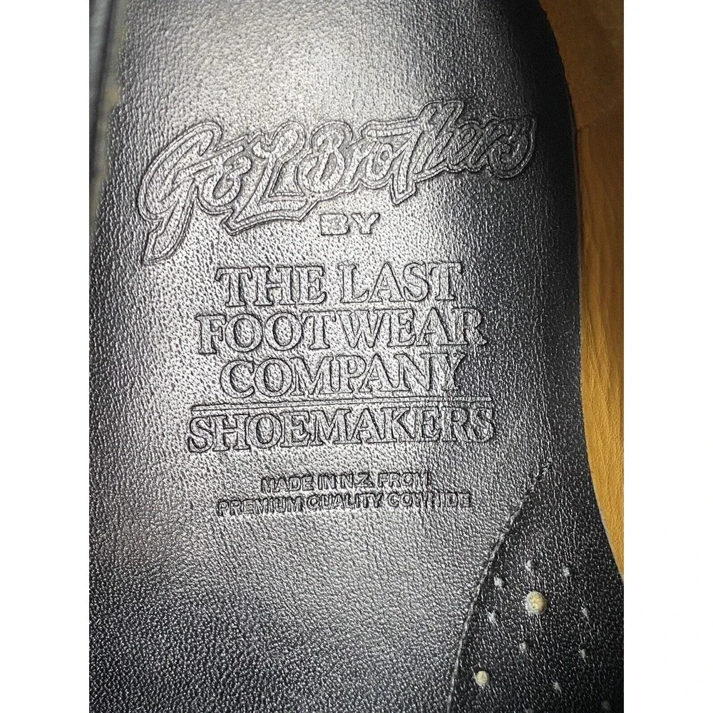 The Last Footwear Company New Zealand G&L Brothers Leather Blk US Size 11 EU‎ 44